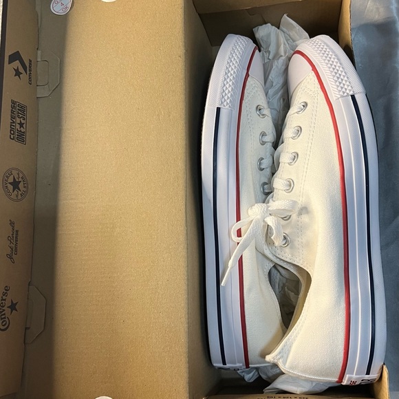 Converse All Star Chuck Taylor (white men size 8) - Picture 2 of 4